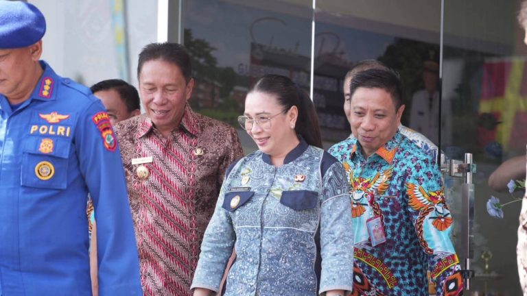 Wabup Vanda Hadiri Peresmian Gedung Baru Mako Zona Tengah Bakamla RI di Kalasey II