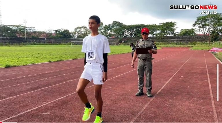 Tes PBB dan Kesamaptaan Calon Paskibraka Kabupaten Minahasa