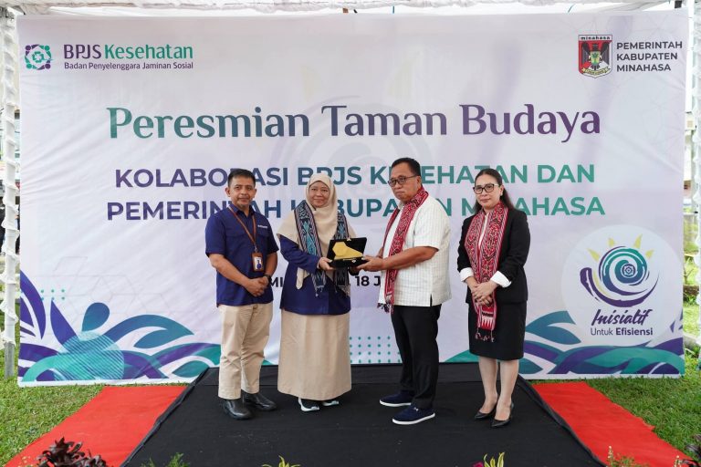 Taman Inisiatif BPJS Kesehatan  Diapresiasi Bupati Robby Dondokambey