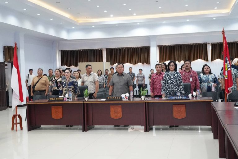 Bupati Robby Dondokambey Tegaskan Komitmen Minahasa Dukung Program Strategis Nasional 3 Juta Rumah