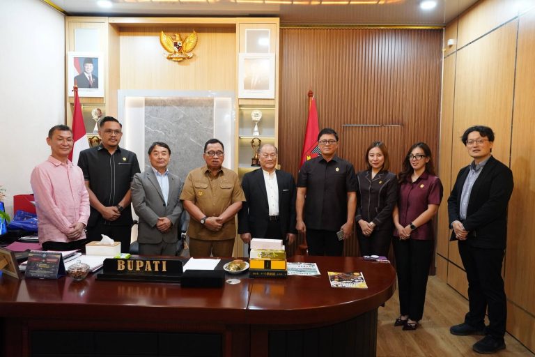 BUPATI MINAHASA TERIMA KUNJUNGAN ANGGOTA DEWAN KOTA SENDAI JEPANG